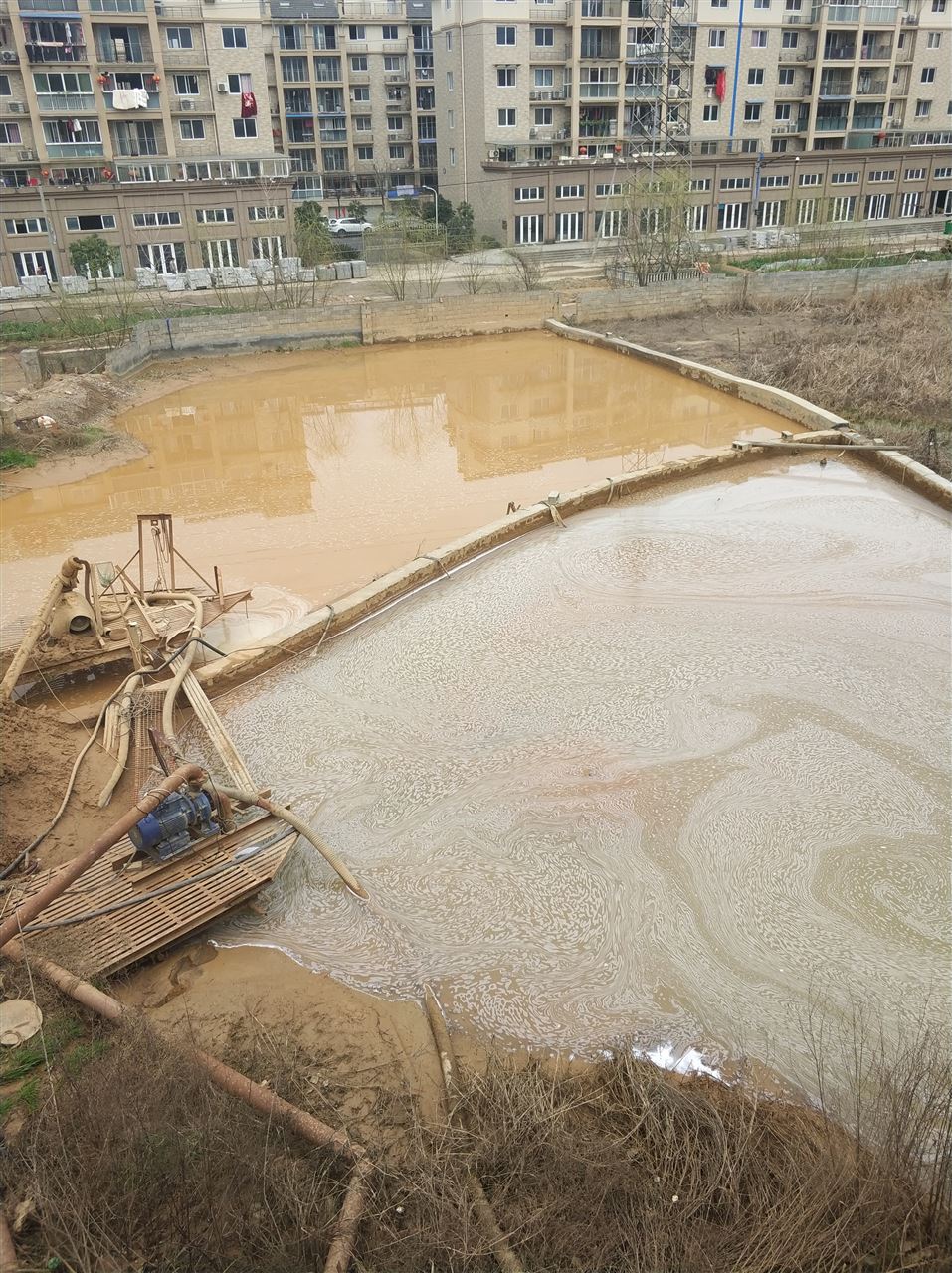 嘉兴沉淀池淤泥清理-厂区废水池淤泥清淤